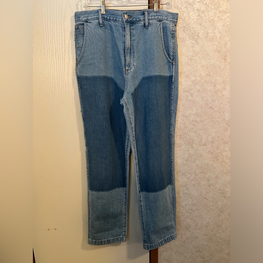 Madewell perfect vintage jeans shadow panel